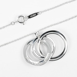 Tiffany TIFFANY&Co. 1837 Interlocking Circle Necklace Silver 925 Approx. 5.1g