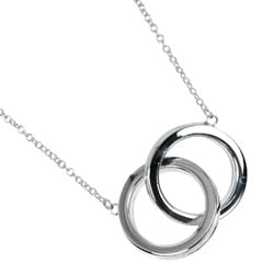 Tiffany TIFFANY&Co. 1837 Interlocking Circle Necklace Silver 925 Approx. 4.9g