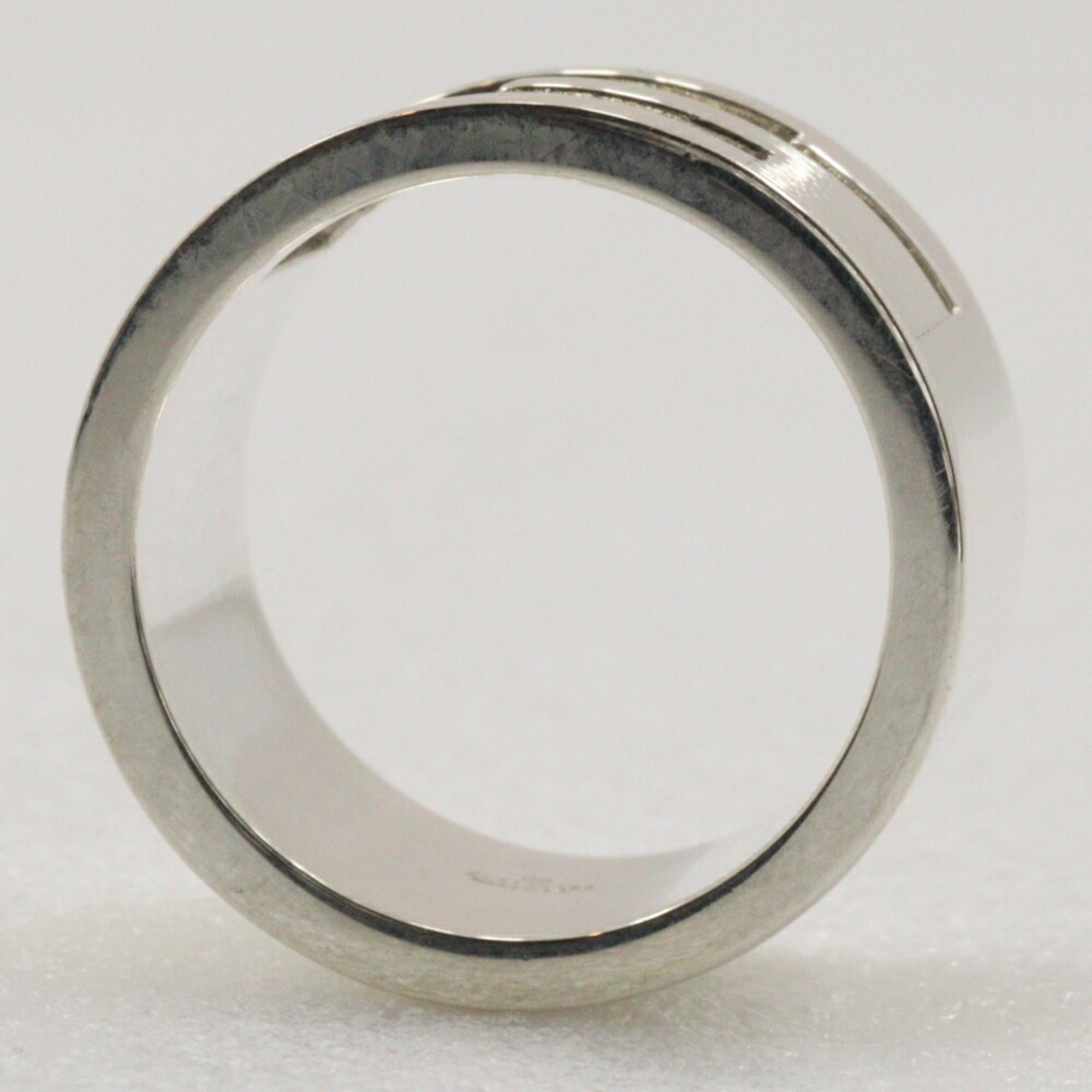 Gucci Branded G wide ring size 12 ring, silver 925, approx. 10.8g for women