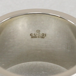 Gucci Branded G wide ring size 12 ring, silver 925, approx. 10.8g for women