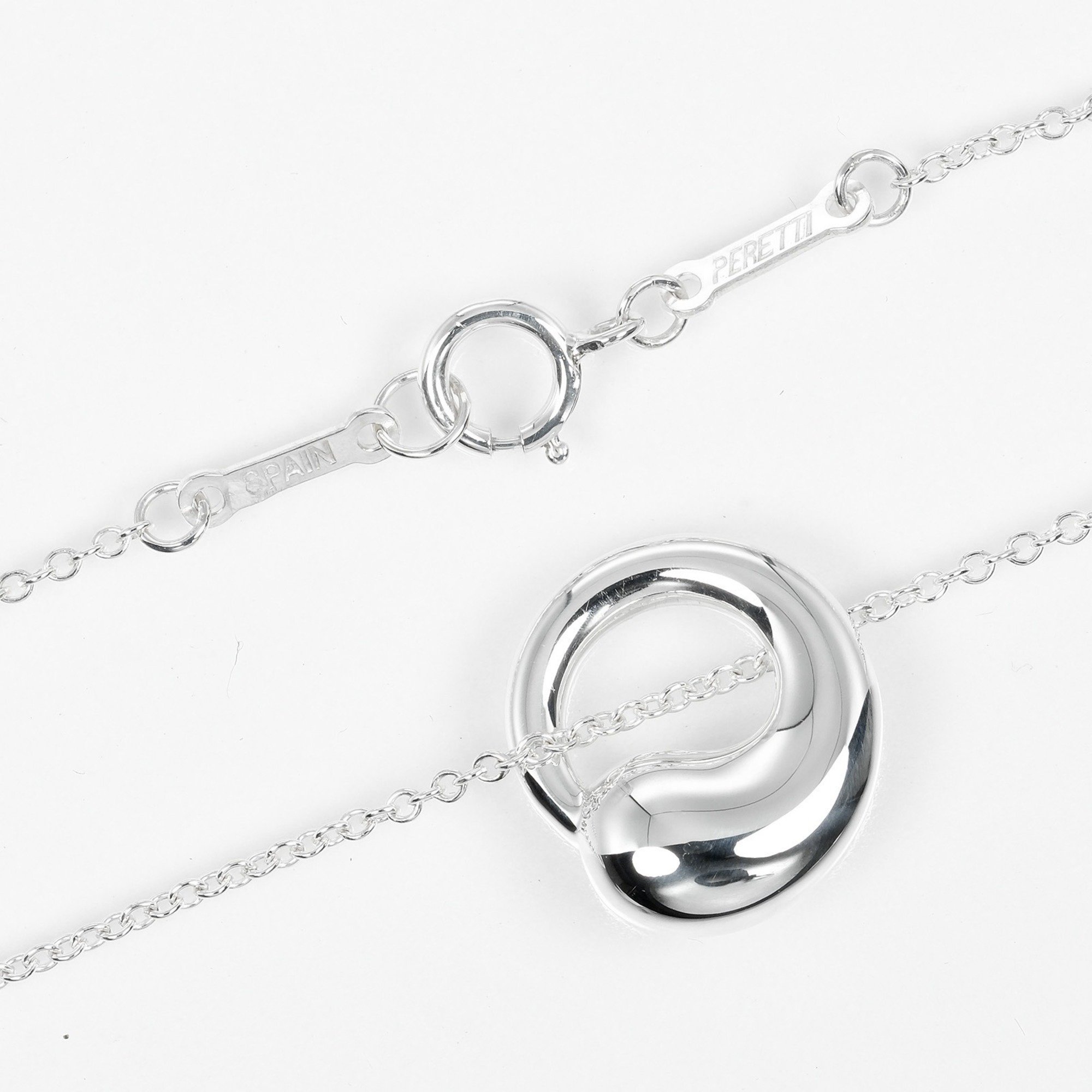 Tiffany TIFFANY&Co. Eternal Circle Necklace Silver 925 Approx. 3.8g