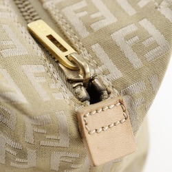 FENDI Zucca handbag canvas beige ladies