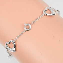 Tiffany TIFFANY&Co. Heart bracelet 5P motif Silver 925 Approx. 4.3g