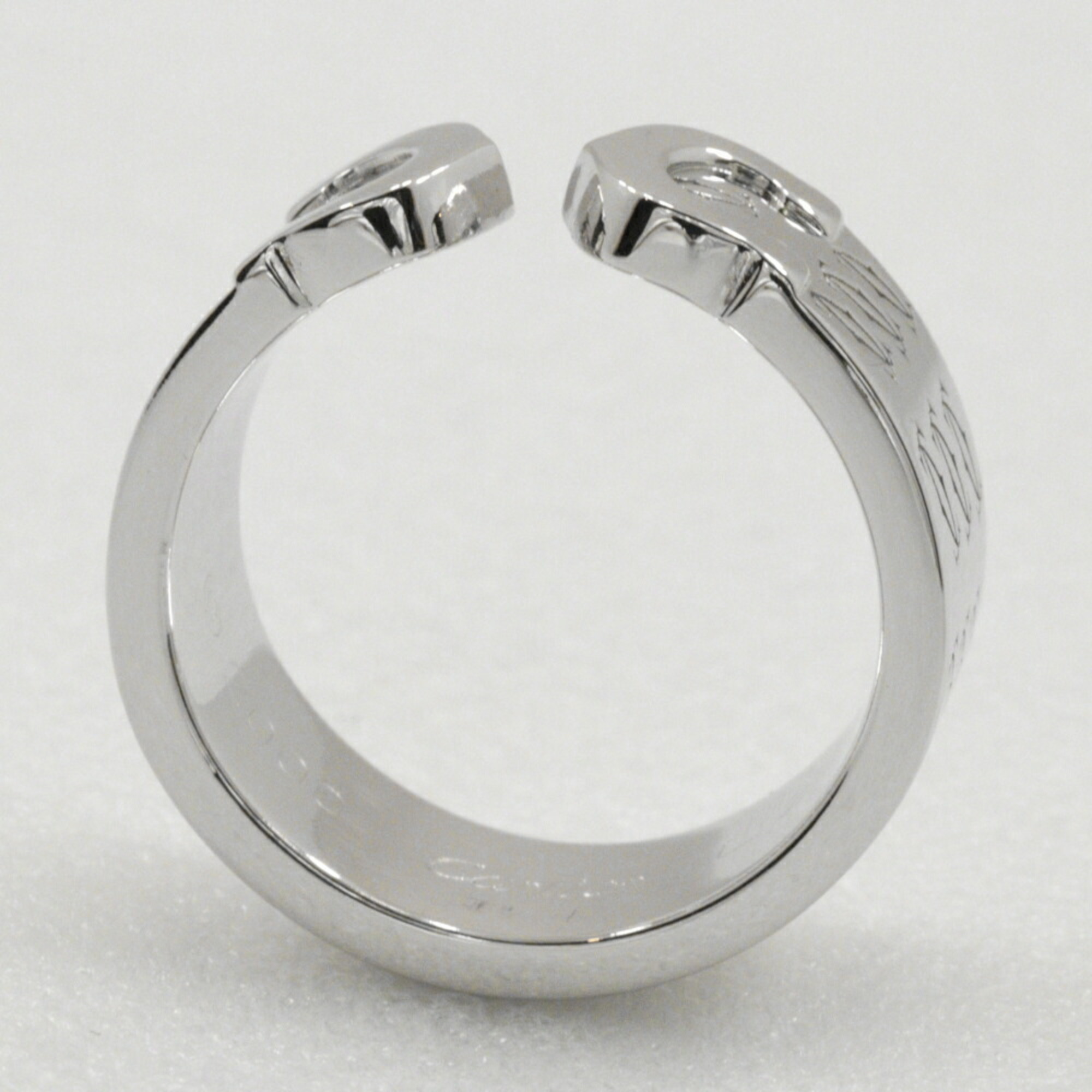 Cartier C2 Happy Birthday size 11 ring, 2000 limited edition, 2C, K18 white gold, approx. 11.7g, Birthday, ladies