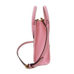 Gucci GUCCI Handbag Bananya Tote Banana Bolt Inazuma Pastel Shoulder Bag Light Pink 671623 Women's