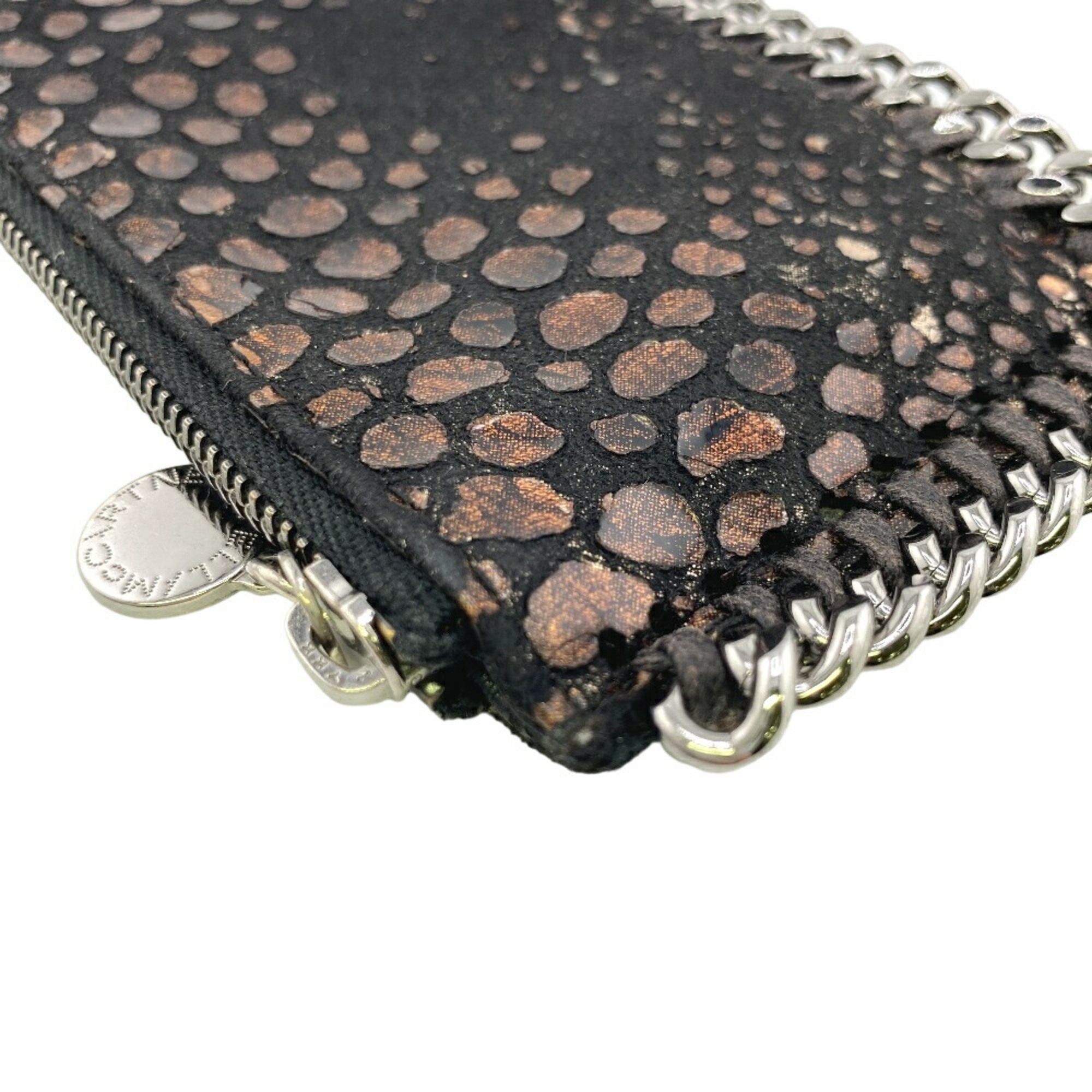 Stella McCartney Falabella Coin Case Black Women's