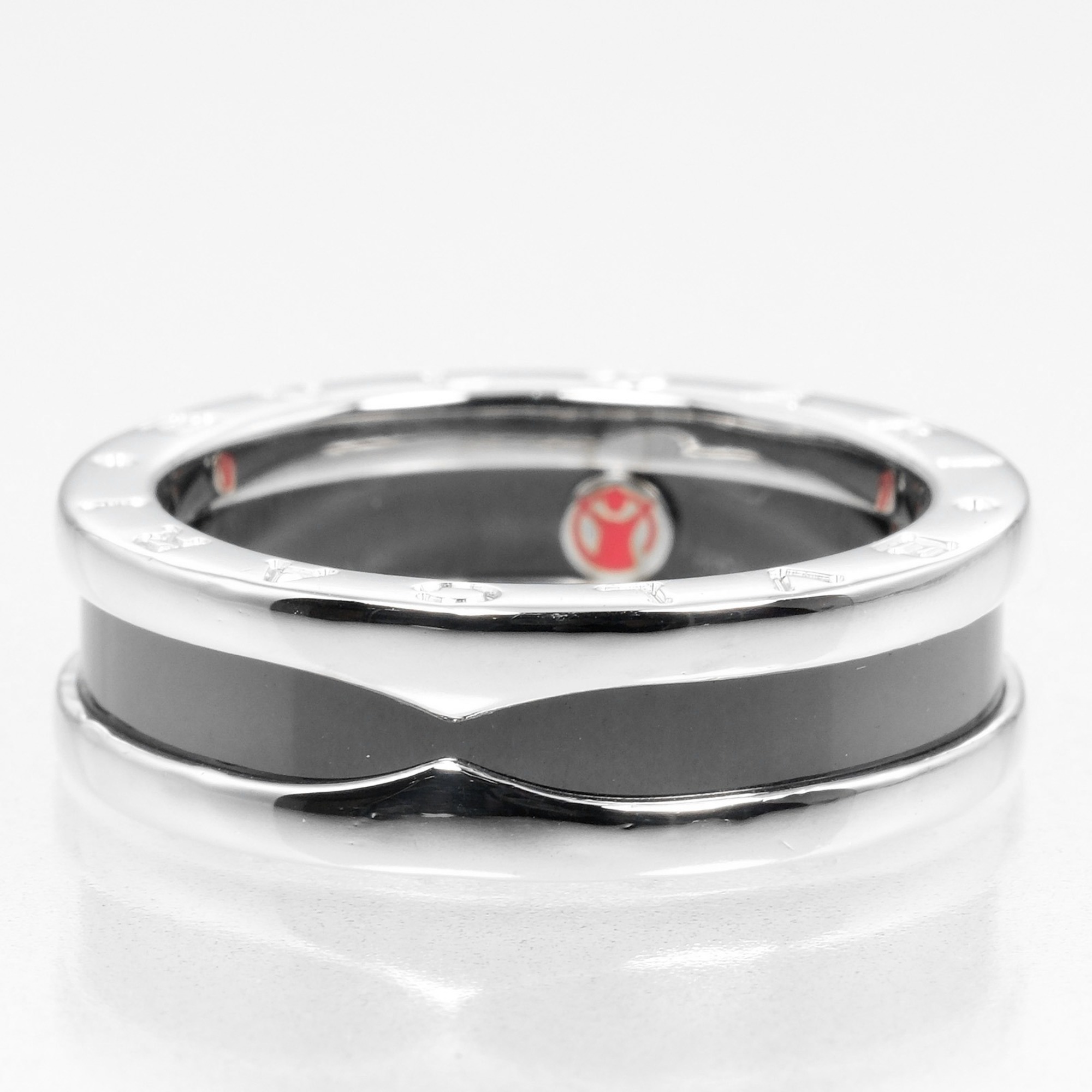 BVLGARI B.ZERO1 Save the Children Size 15.5 Ring Silver 925 Ceramic Approx. 6.12g