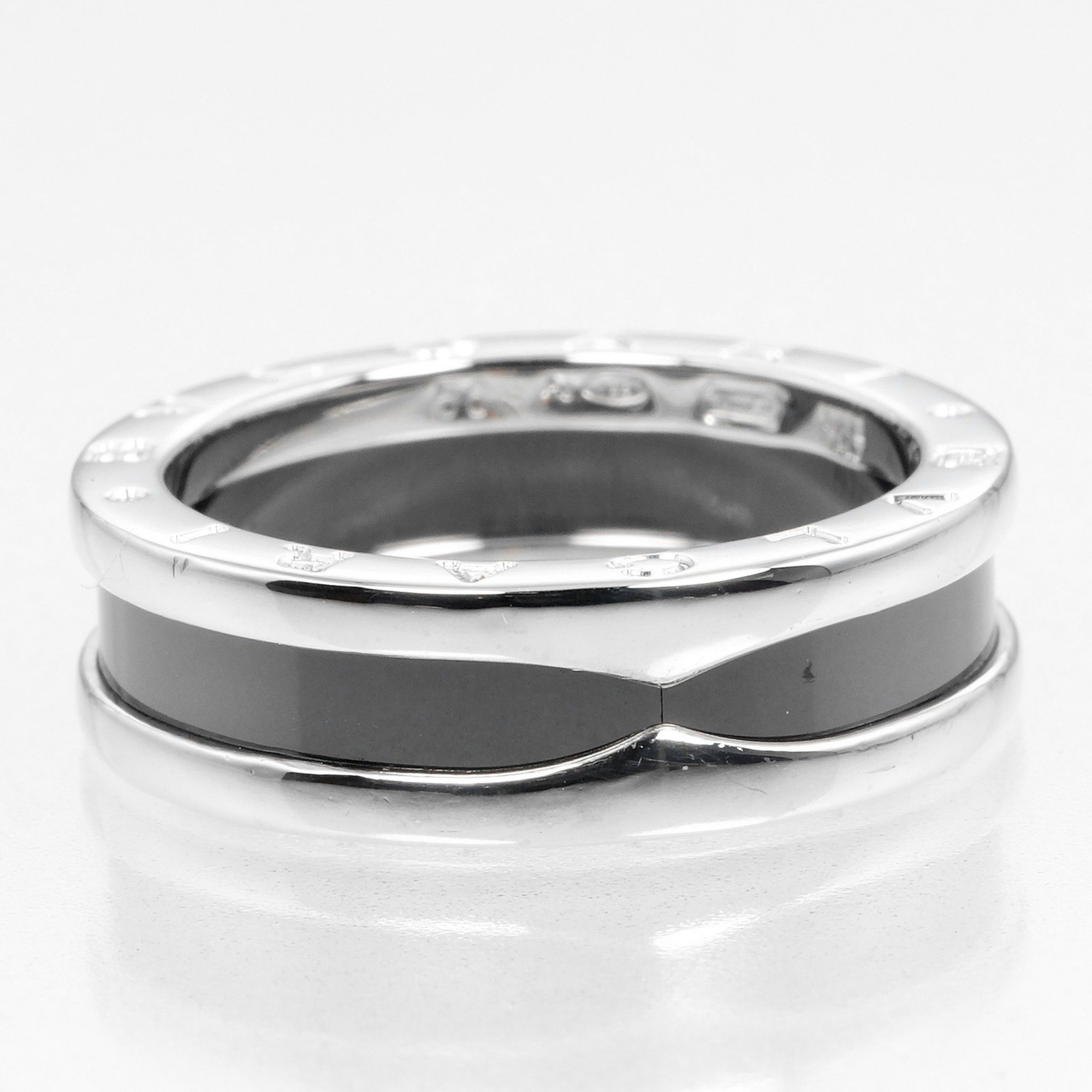 BVLGARI B.ZERO1 Save the Children Size 15.5 Ring Silver 925 Ceramic Approx. 6.12g