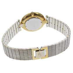 Christian Dior Watch 4715032 Stainless Steel x Gold Plated Quartz Analog Display White Dial Men's