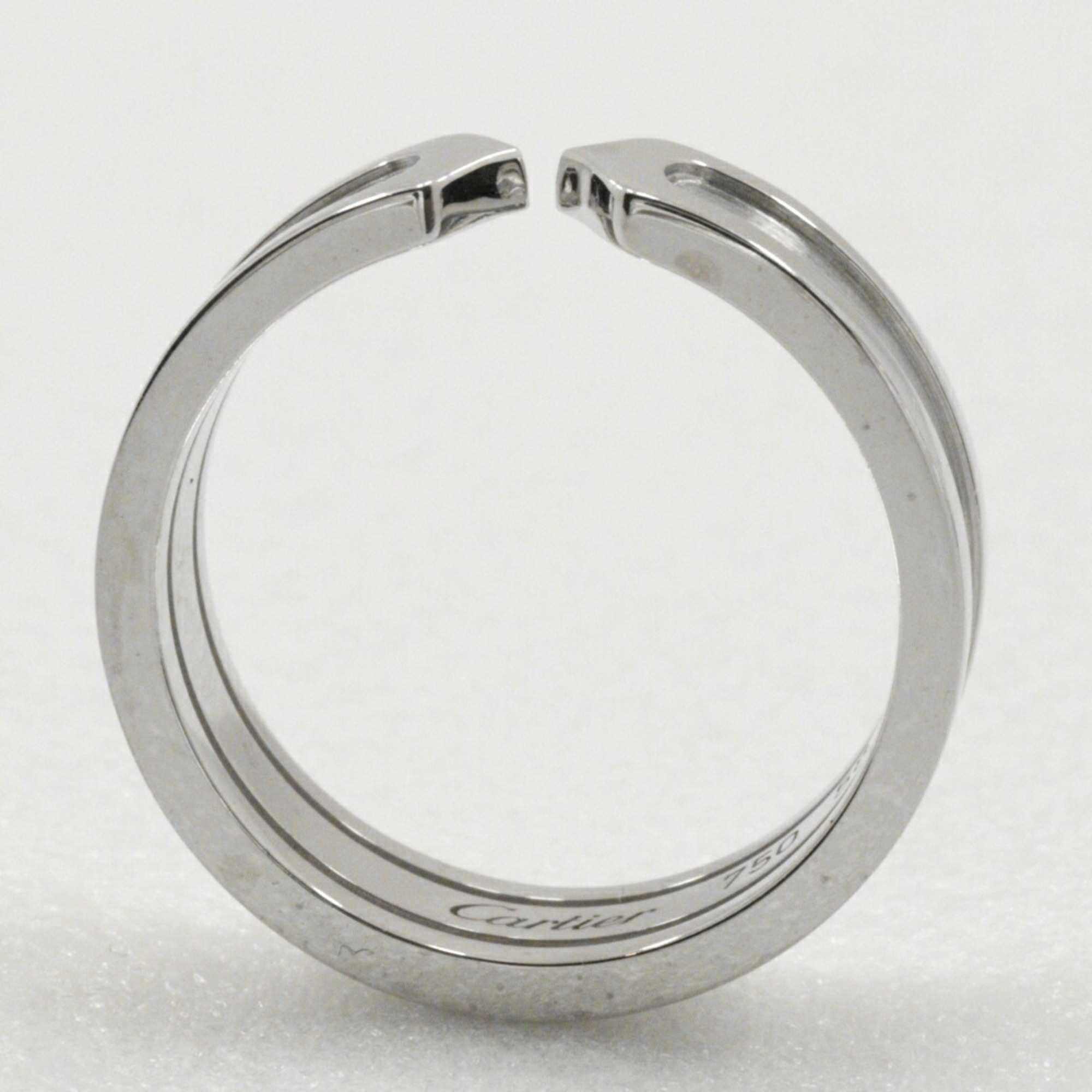 Cartier CARTIER C2 size 18 ring 2C K18 white gold approx. 8.8g unisex