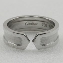 Cartier CARTIER C2 size 18 ring 2C K18 white gold approx. 8.8g unisex