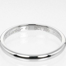 Cartier 1895 Wedding Ring Size 7 Pt950 Platinum Approx. 2.2g