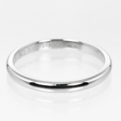 Cartier 1895 Wedding Ring Size 7 Pt950 Platinum Approx. 2.2g