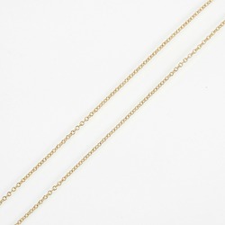 Tiffany TIFFANY & Co. By the Yard Necklace Top width 4.5mm K18PG Pink Gold Approx. 2.26g