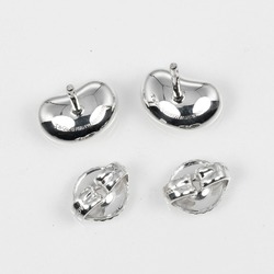 Tiffany TIFFANY&Co. Bean Earrings Silver 925 Approx. 2.47g