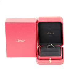 Cartier Love size 18.5 ring, K18WG white gold, 3P diamond, approx. 10g