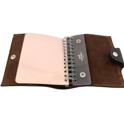 HERMES Ulysse Notebook Cover Brown Women's