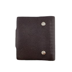 HERMES Ulysse Notebook Cover Brown Women's