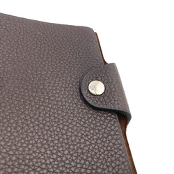 HERMES Ulysse Notebook Cover Brown Women's