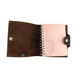 HERMES Ulysse Notebook Cover Brown Women's