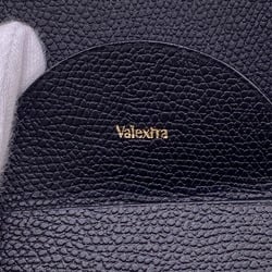 Valextra SGSR0089028L99CP99 Horseshoe Coin Purse, Black, Unisex