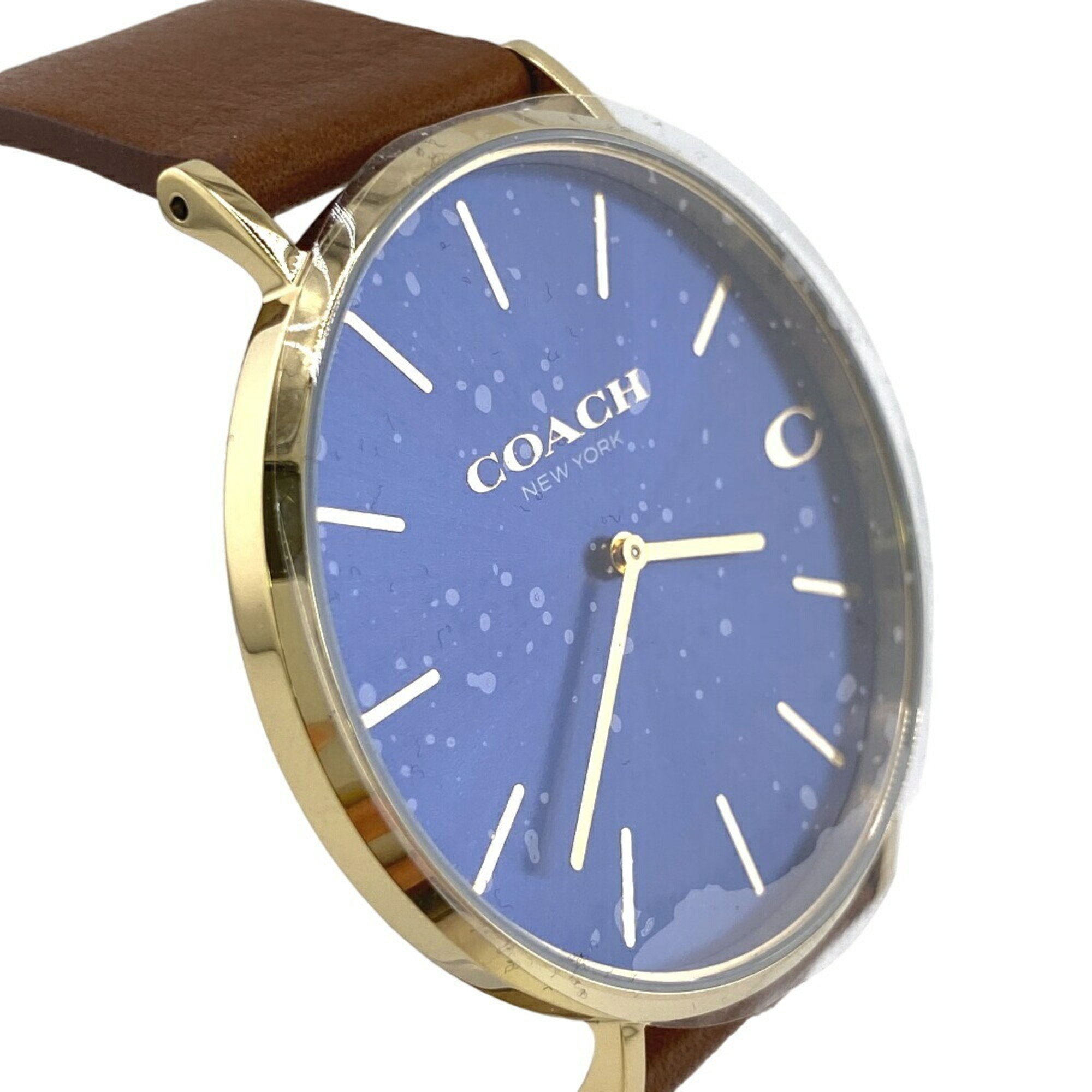 COACH 14602473 CHARLES Wristwatch Blue Unisex