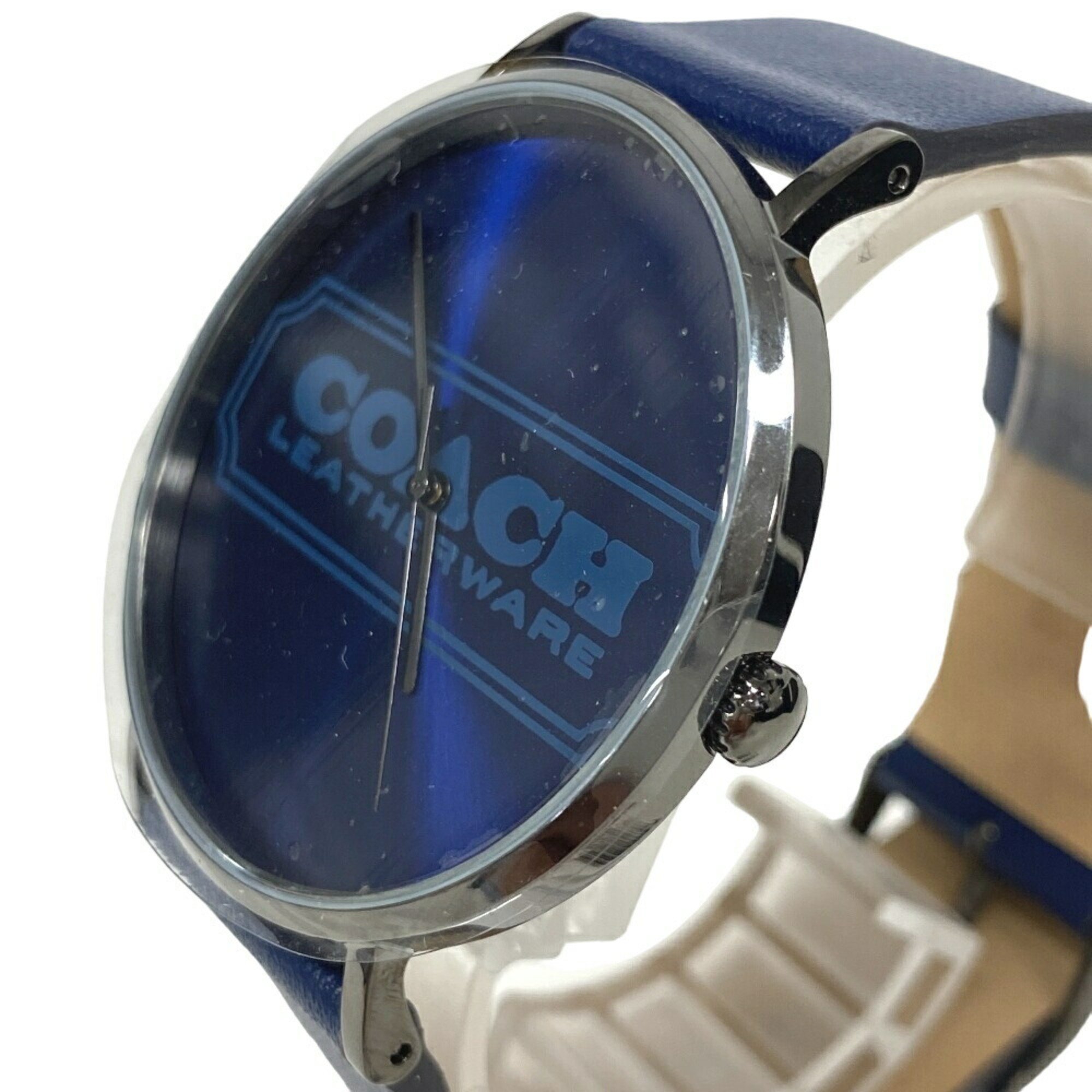 COACH 14602526 CHARLES Wristwatch Blue Unisex