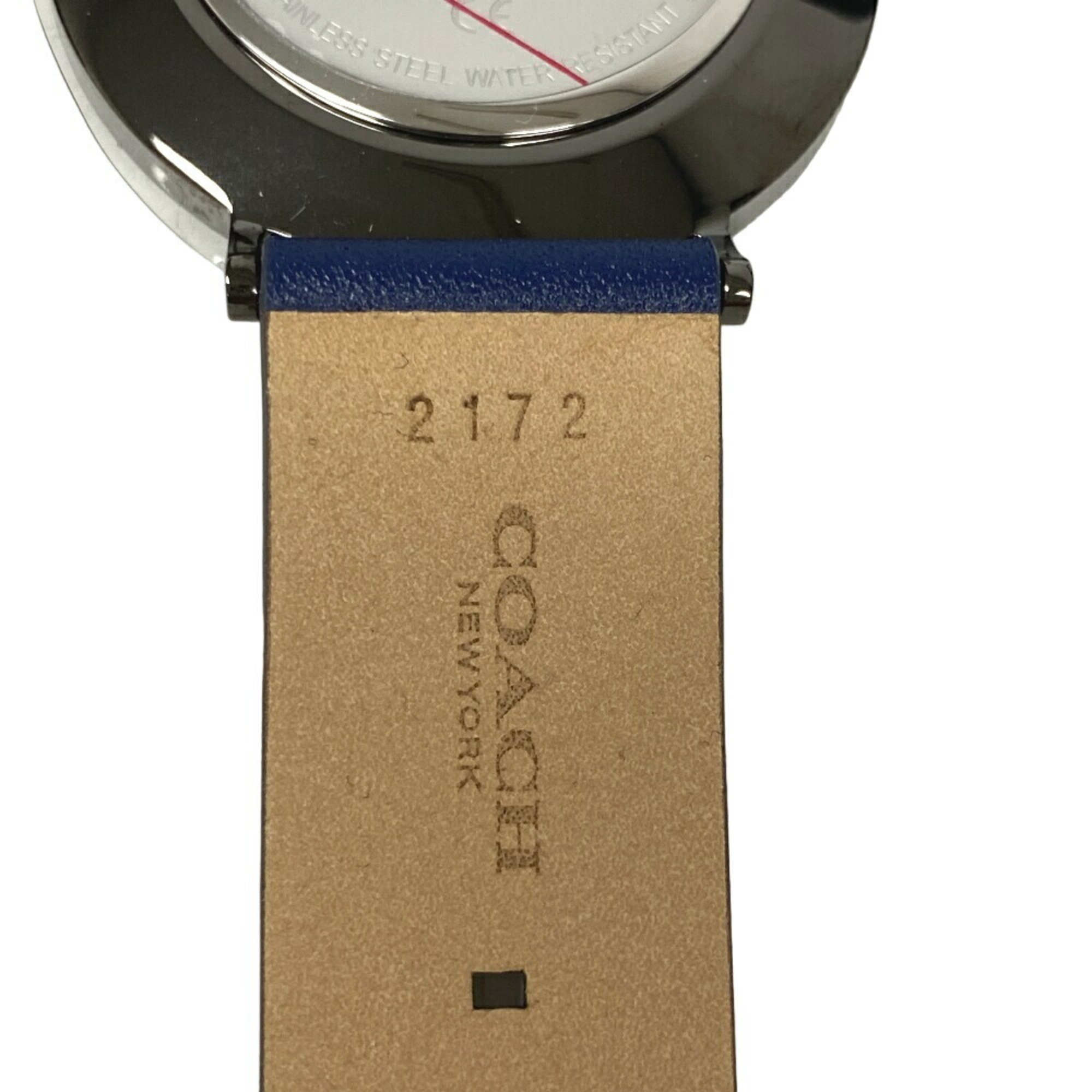 COACH 14602526 CHARLES Wristwatch Blue Unisex