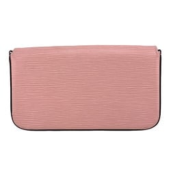 LOUIS VUITTON M62467 Pochette Felicie Chain Wallet Epi Long Pink Women's