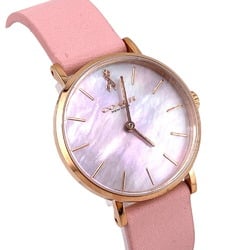 COACH 14503628 Pink Pearl Watch, Pink, Women's