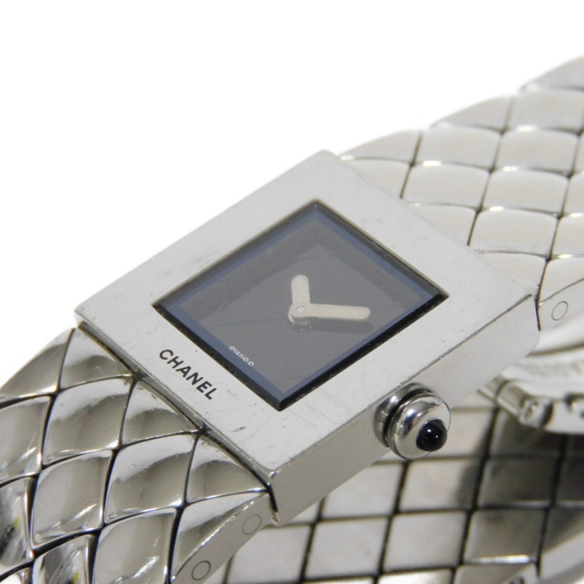 CHANEL Watch Matelasse Quartz H0009 Ladies