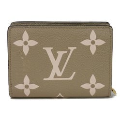 Louis Vuitton LOUIS VUITTON Bi-fold wallet Portefeuille K Current Tourterelle Crème Bicolor RFID Monogram Empreinte M82370 Men's Women's