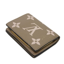 Louis Vuitton LOUIS VUITTON Bi-fold wallet Portefeuille K Current Tourterelle Crème Bicolor RFID Monogram Empreinte M82370 Men's Women's