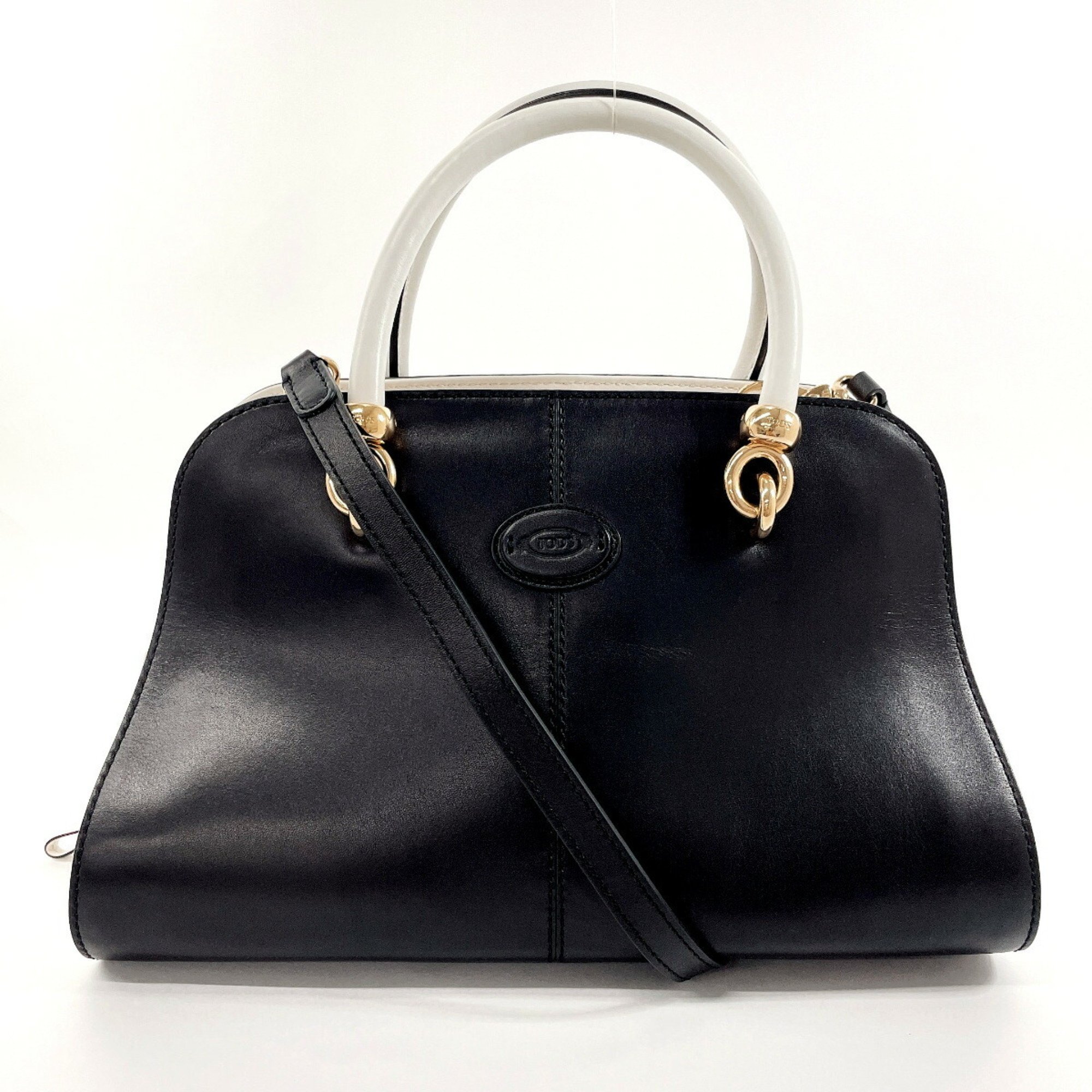 TOD'S Sera Handbag Leather Black Women's