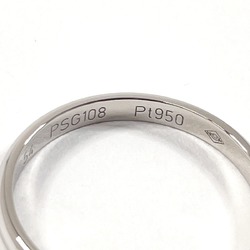 CARTIER 1895 Wedding Ring CRB4012554 Ring, Pt950 Platinum, 13, Silver, Women's