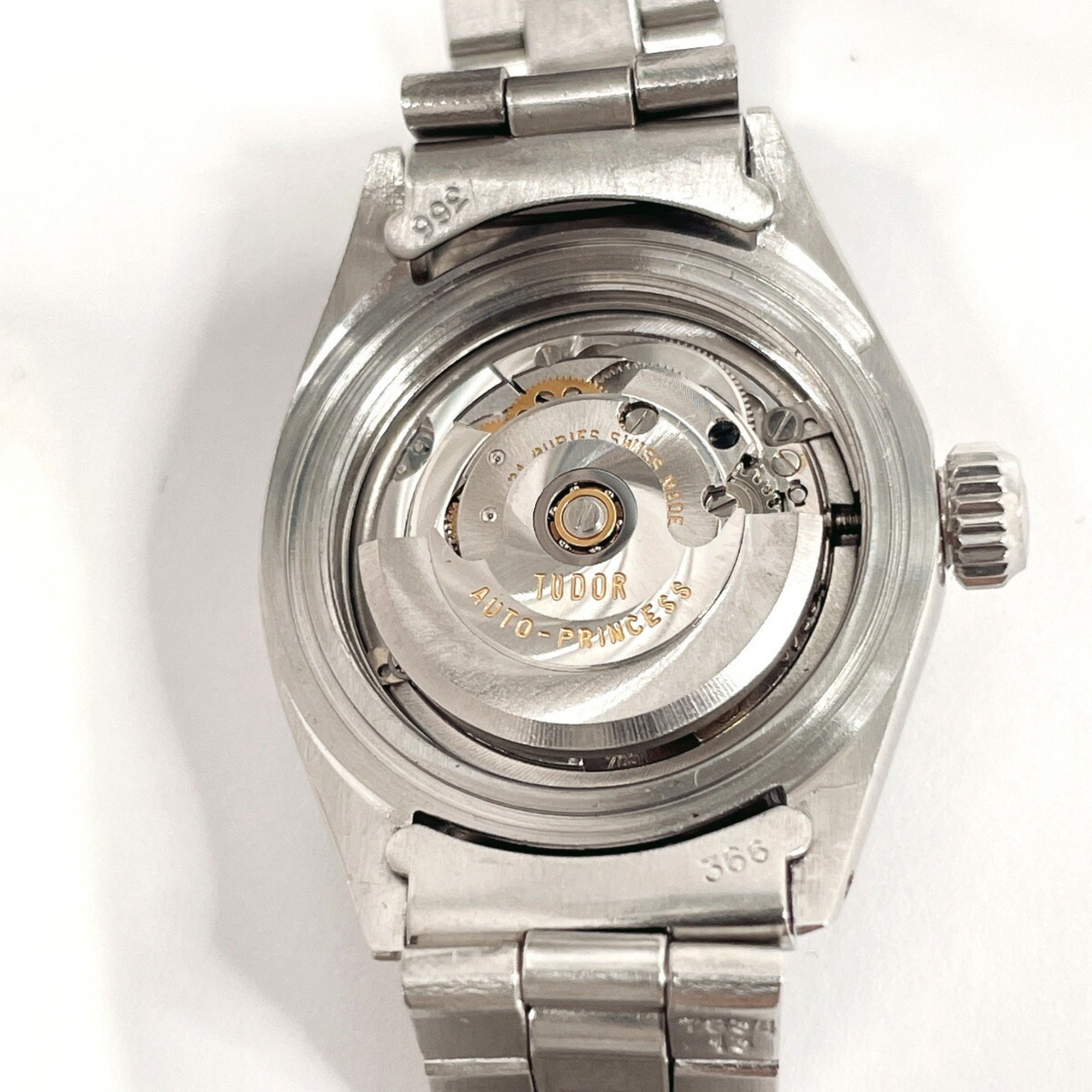 TUDOR Princess Oyster Date 7616/0 Watch Stainless Steel/Stainless Steel Silver Automatic Dial Unisex