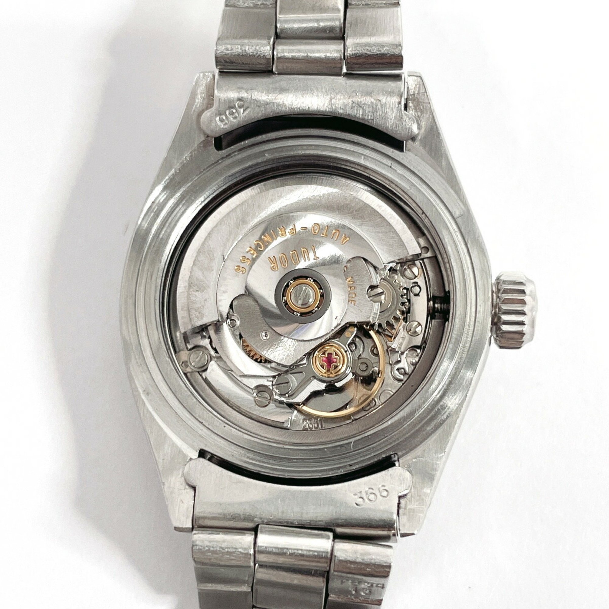 TUDOR Princess Oyster Date 7616/0 Watch Stainless Steel/Stainless Steel Silver Automatic Dial Unisex