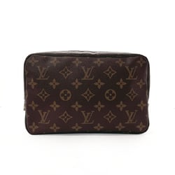 LOUIS VUITTON Louis Vuitton Truss Toilette 23 M47524 Pouch Monogram Canvas Brown Unisex