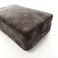 LOUIS VUITTON Louis Vuitton Truss Toilette 23 M47524 Pouch Monogram Canvas Brown Unisex