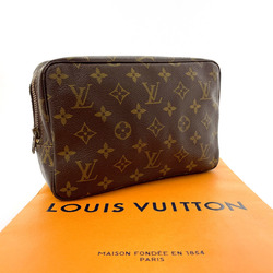 LOUIS VUITTON Louis Vuitton Truss Toilette 23 M47524 Pouch Monogram Canvas Brown Unisex