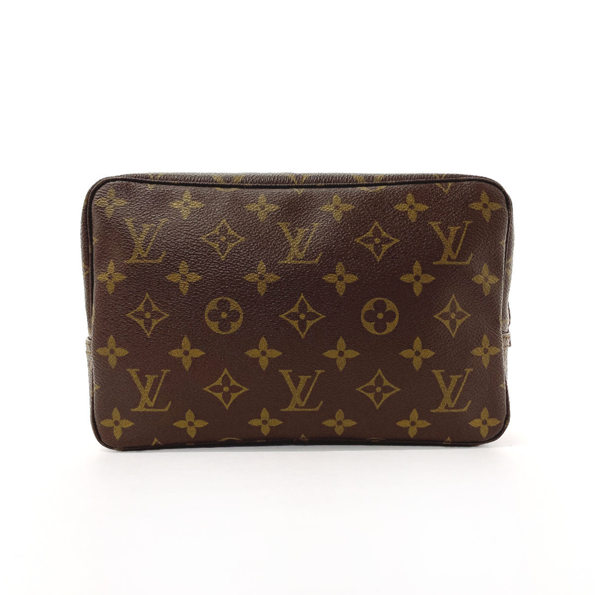 LOUIS VUITTON Louis Vuitton Truss Toilette 23 M47524 Pouch Monogram Canvas Brown Unisex