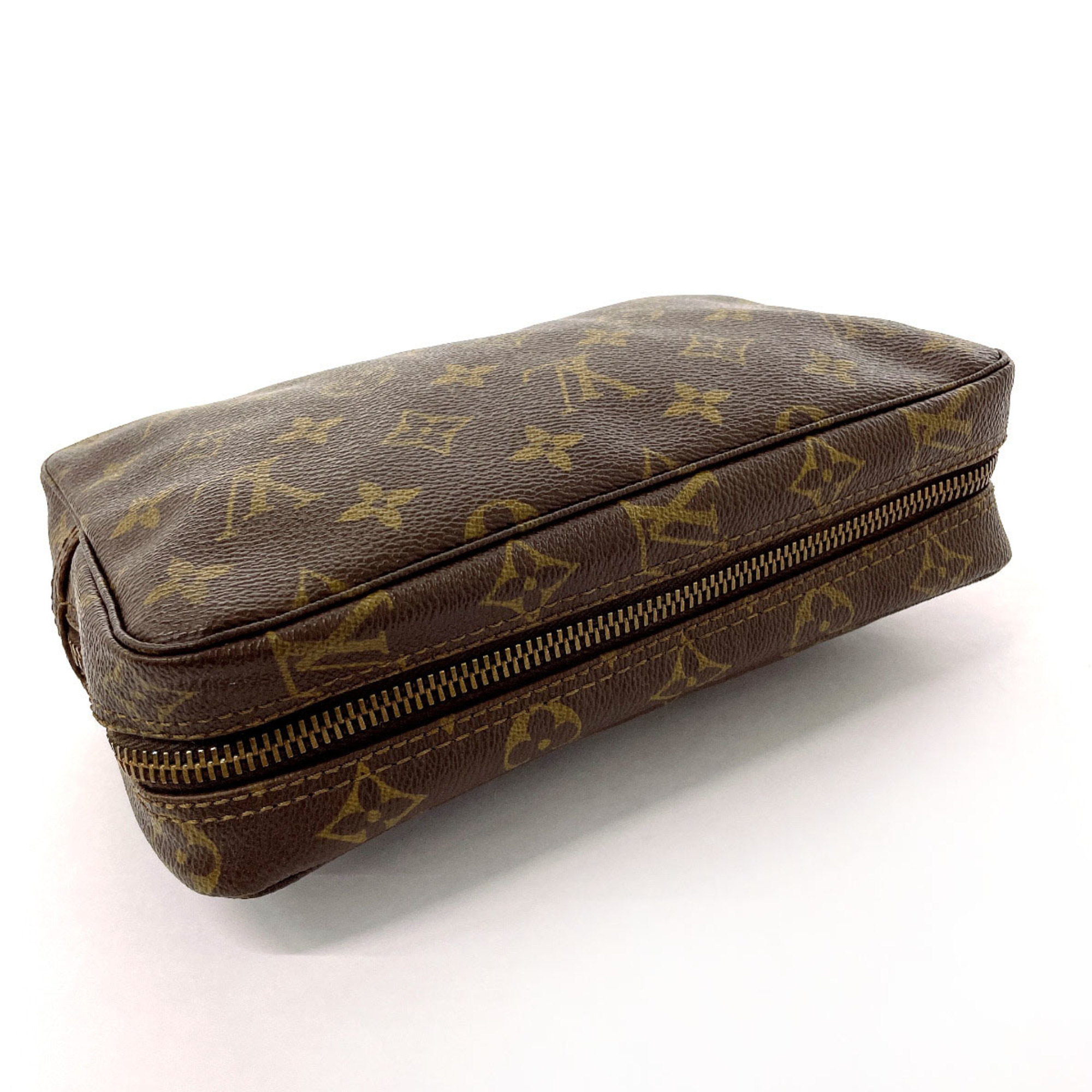 LOUIS VUITTON Louis Vuitton Truss Toilette 23 M47524 Pouch Monogram Canvas Brown Unisex