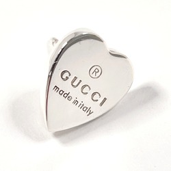 GUCCI Trademark Heart Shape 223990 J8400 8106 Earrings, Silver 925, Silver, Women's