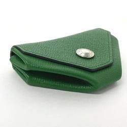 HERMES Hermes Levan Quatre Coin Case, Epsom Leather, Green, O Stamp, Women's