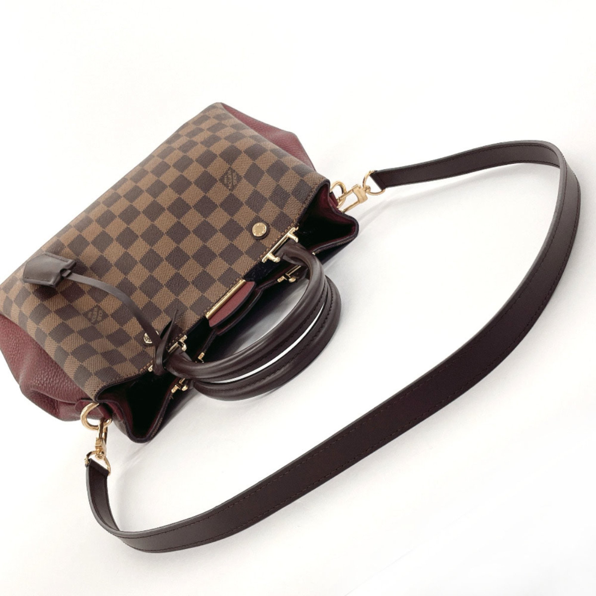 LOUIS VUITTON Louis Vuitton Brittany N41675 Handbag Damier Brown Women's