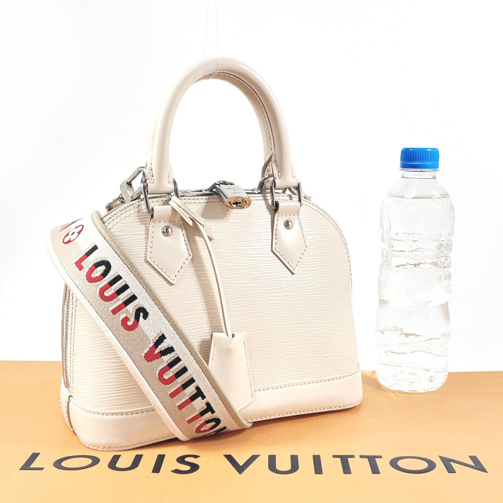 LOUIS VUITTON Louis Vuitton Alma BB M58706 Handbag Epi Leather Beige Women's