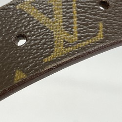 Louis Vuitton Belt Monogram Santur Carre M6800W Brown Men's