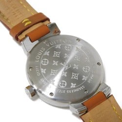 Louis Vuitton LOUIS VUITTON Watch Tambour Date Quartz Q13114 Ladies