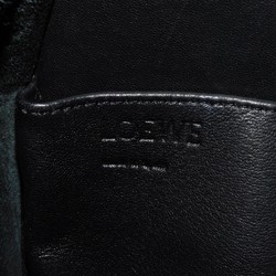 LOEWE Backpack Drawstring Daypack Grain Calf Anagram Embossed Black B871J17X02 Men's Bag