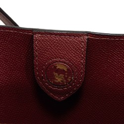 Coach COACH Tote Bag Willow Color Block Brown Bordeaux Beige Shoulder Signature Saddle C0692 Women's